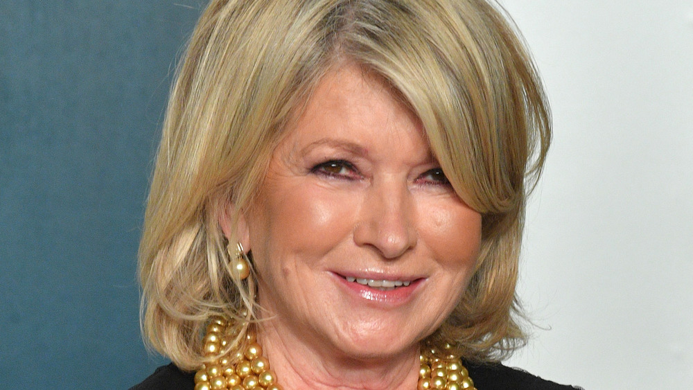 Head shot of Martha Stewart smiling