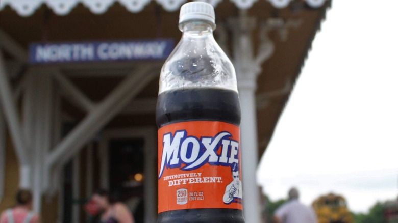 Moxie Soda bottle