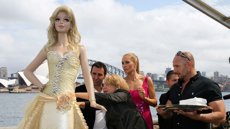 Life-sized Barbie cake