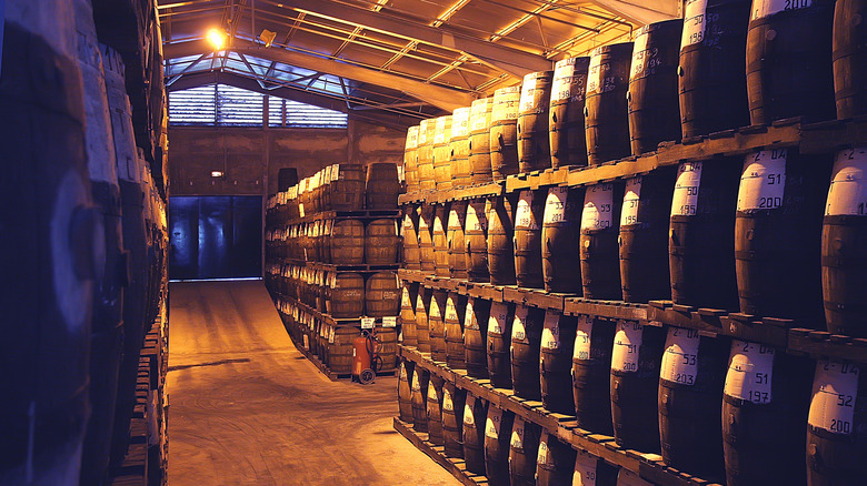 Rum casks