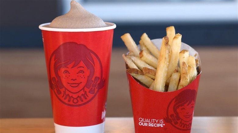 Wendy's Frosty and Fries