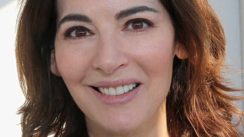 Nigella Lawson smiling