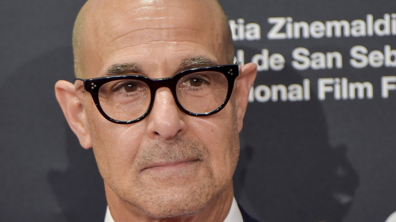 Stanley Tucci close up
