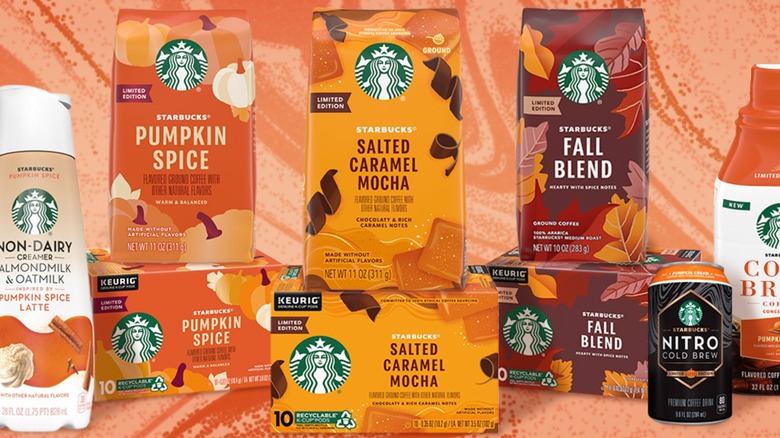 Starbucks fall grocery store coffee