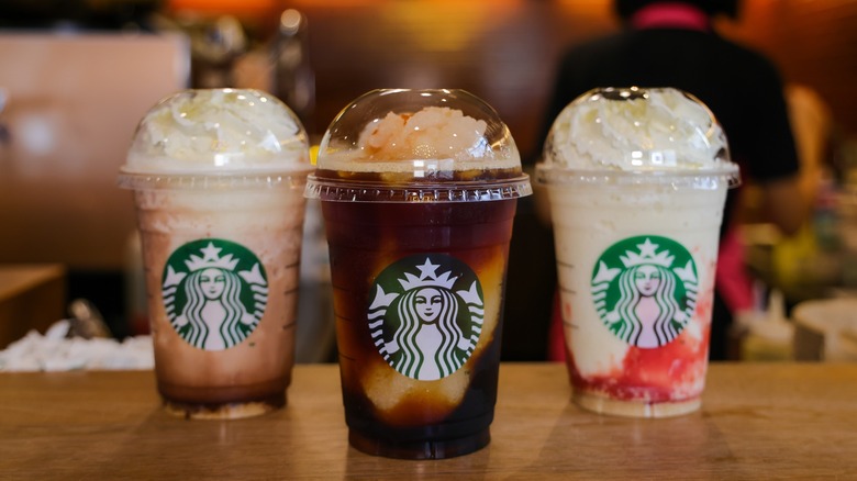 Starbucks drinks