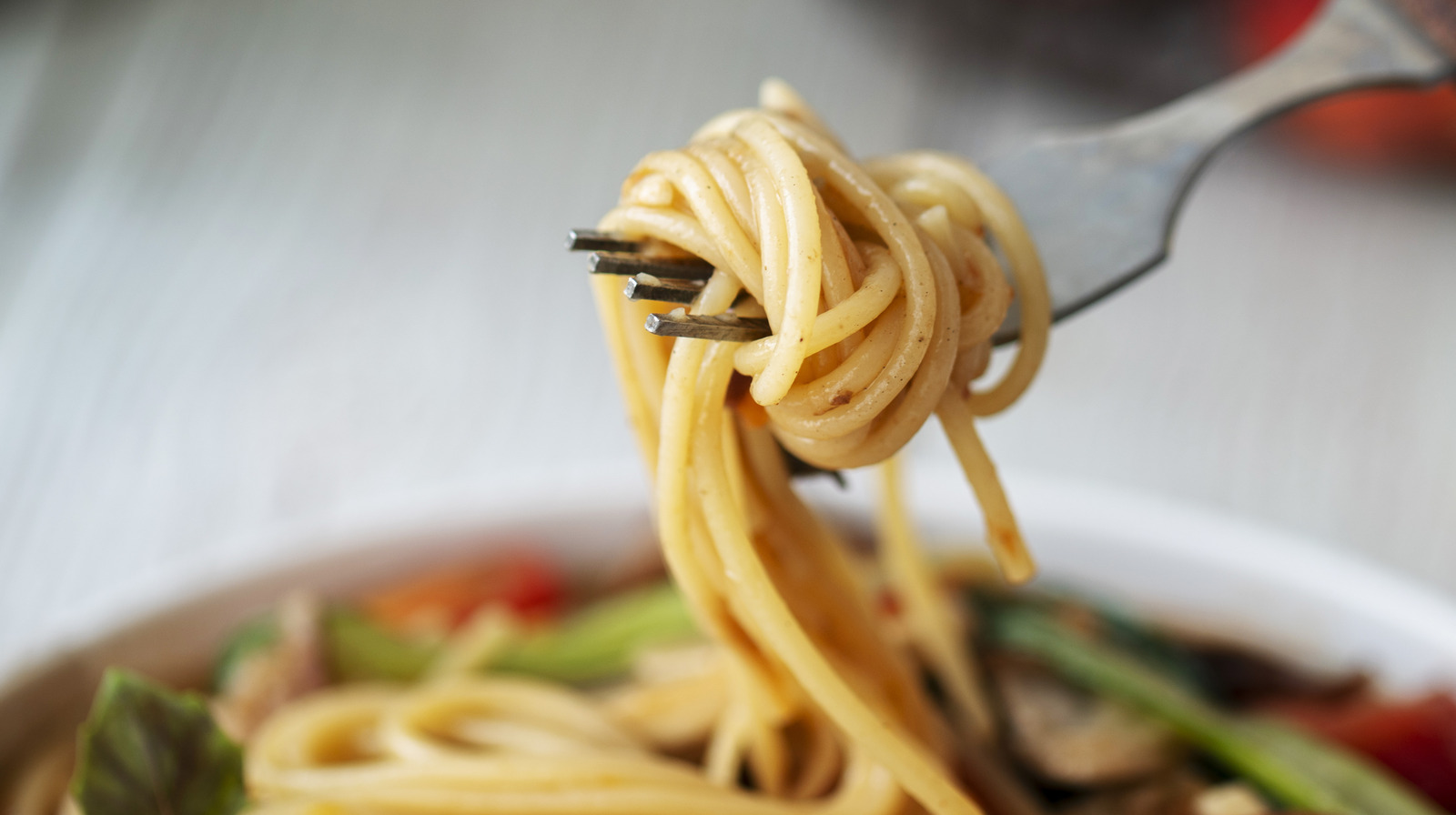 Diferencia de almidón entre pasta seca italiana y americana.