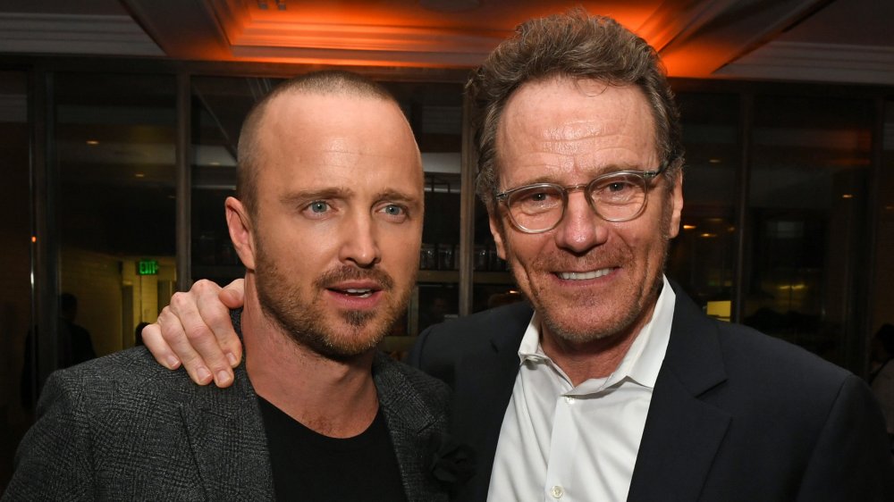 Aaron Paul and Bryan Cranston