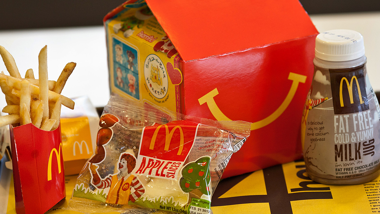 The Startling Thing This Study Reveals About McDonald's Happy Meal Boxes
