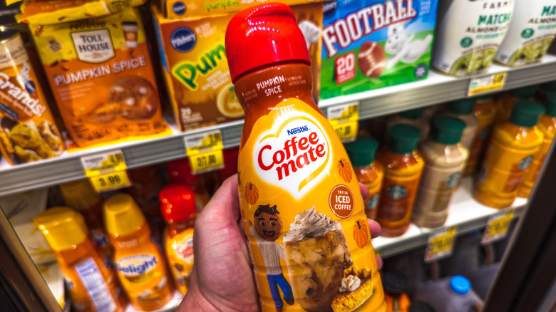 coffee mate pumpkin spice creamer