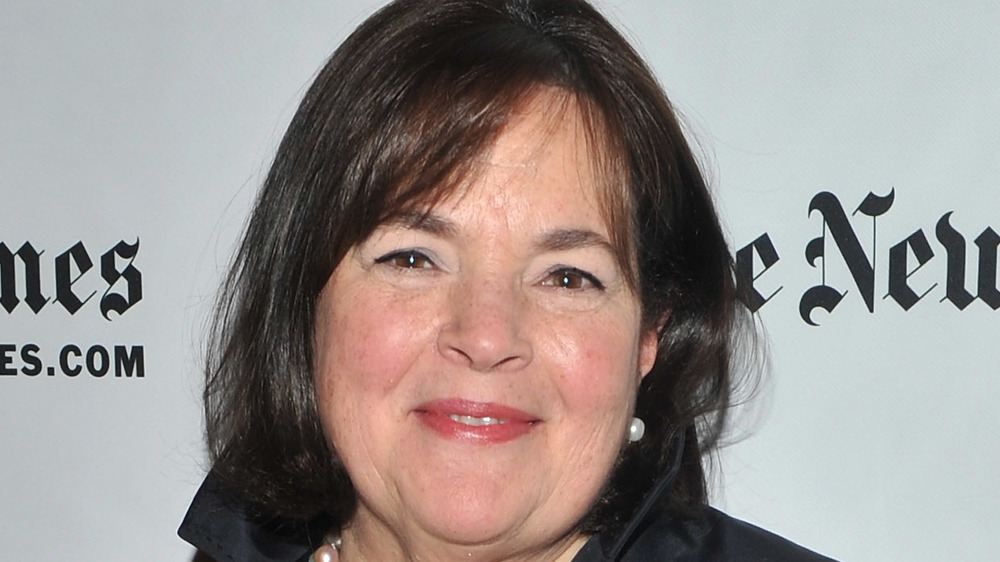 Ina Garten in pink lipstick