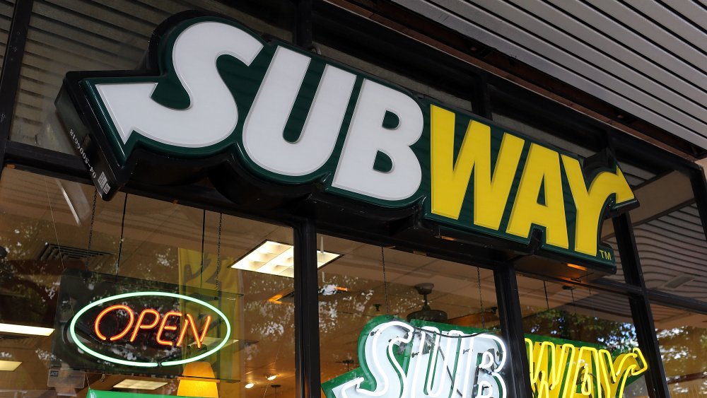 A subway outlet