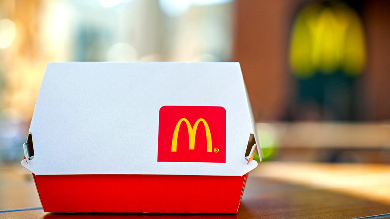 McDonald's brand box packaging 