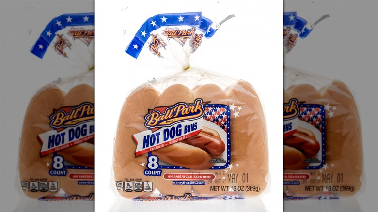 Pack of Ball Park hot dog buns