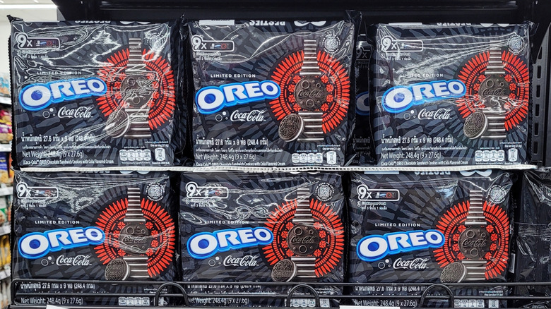 display of Coke Oreos