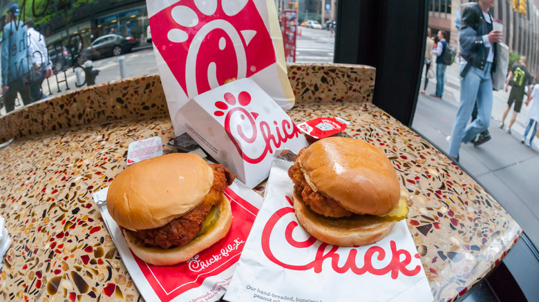 Chick-fil-A sandwiches