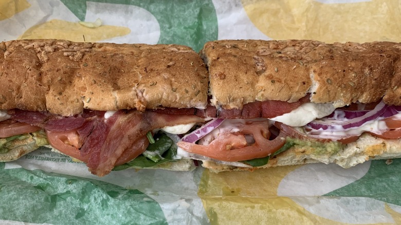 Subway steak cali fresh sub