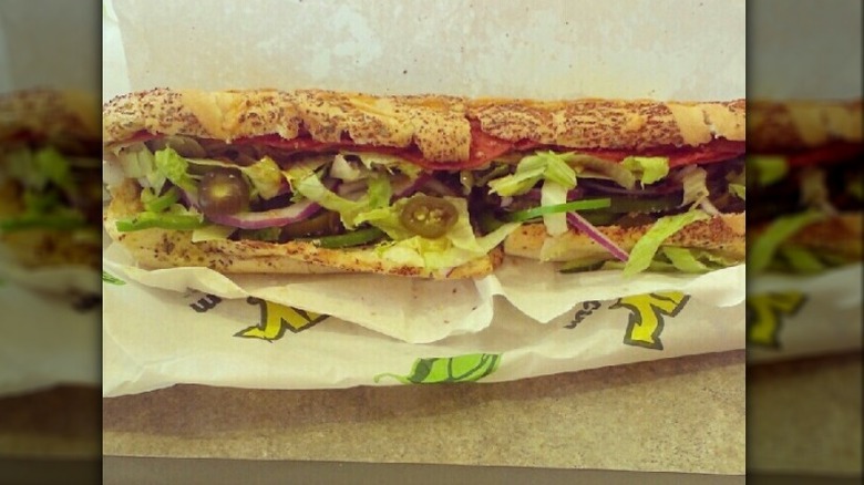 spicy italian sub subway