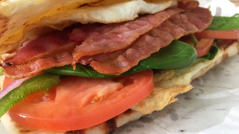 Subway bacon egg and cheese