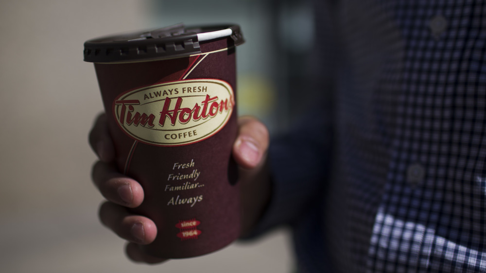 Tim Hortons coffee