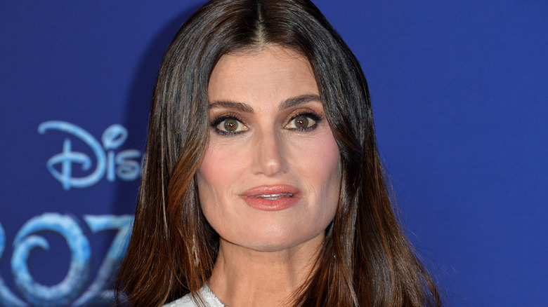 Close up of Idina Menzel