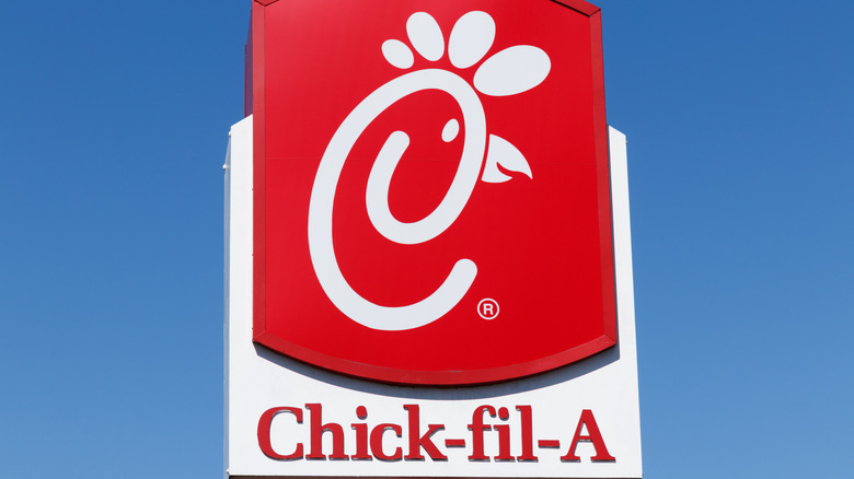Chick-fil-A store sign