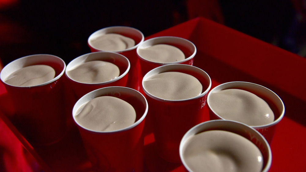 Tray of Wendy's Frostys