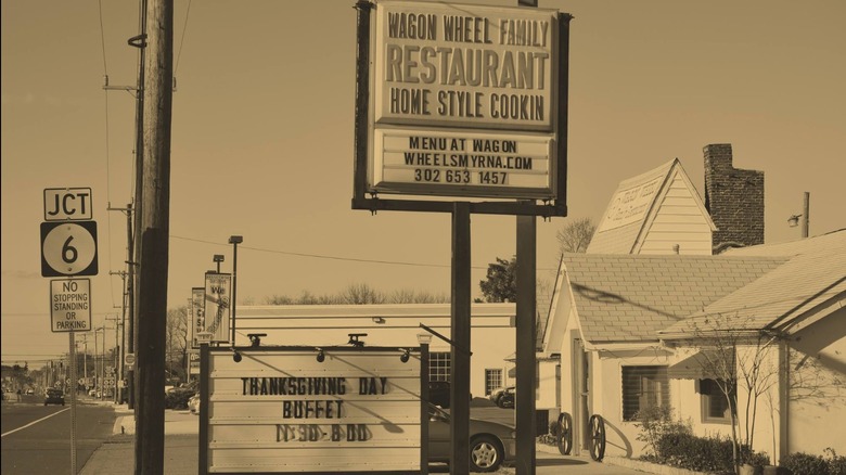 Wagon Wheel restaurant in Smyrna, Delaware