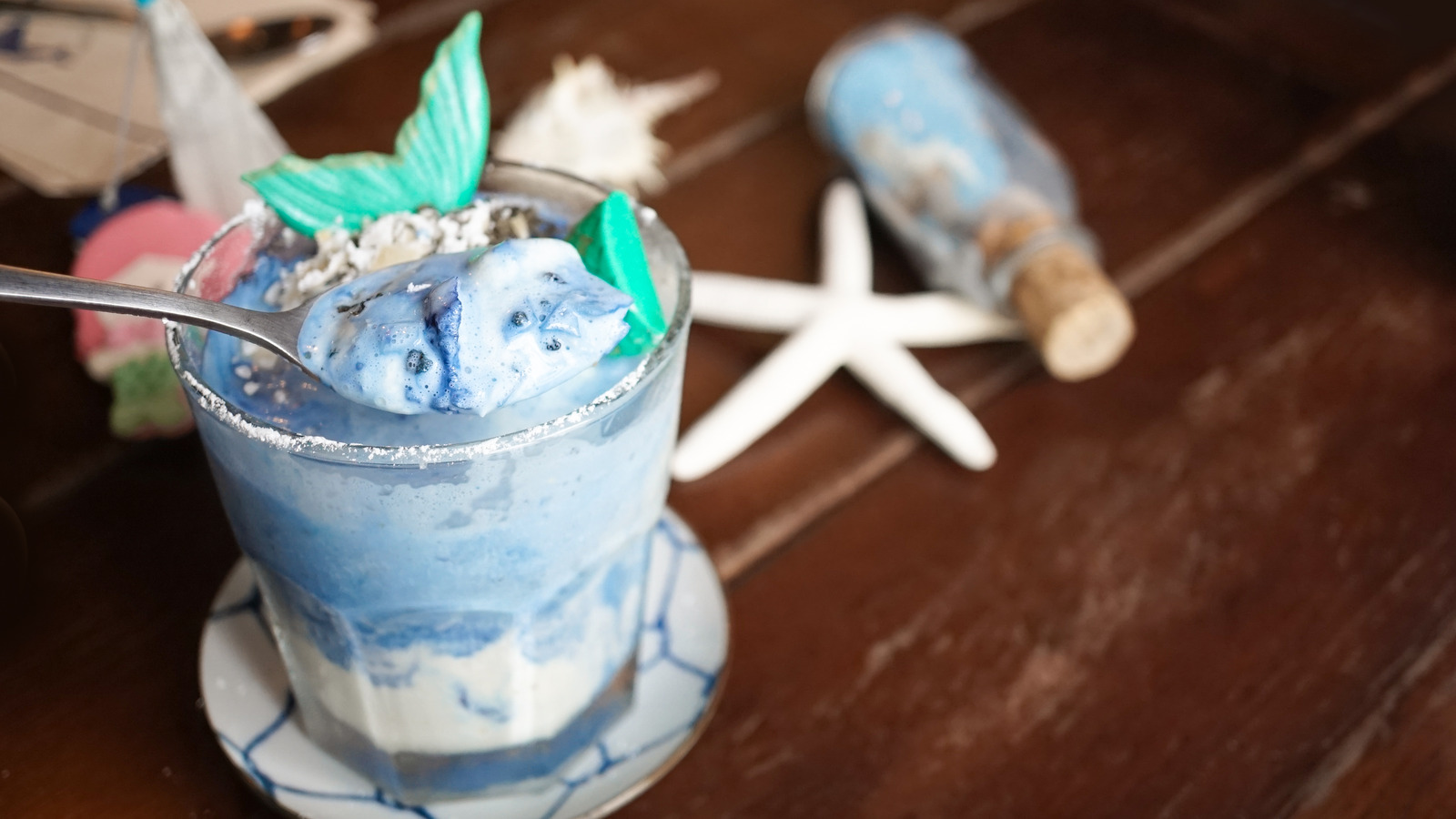 The Surprising Flavor Of Ree Drummond's Mermaid Ice Cream