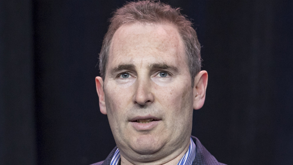 Amazon's Andy Jassy speaking at event