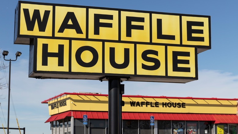 Waffle House sign