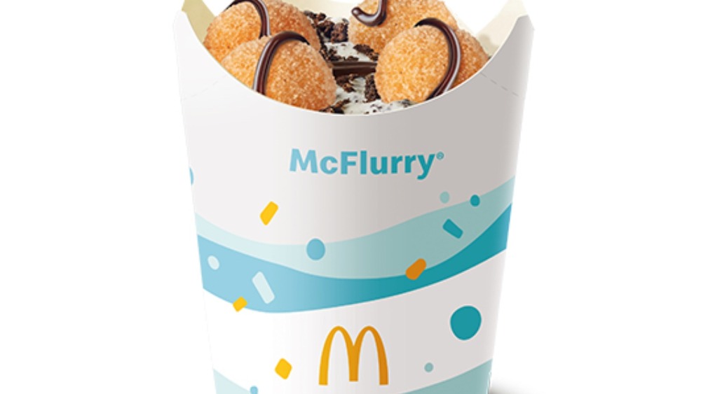 Donut Ball McFlurry, McDonald's Australia 