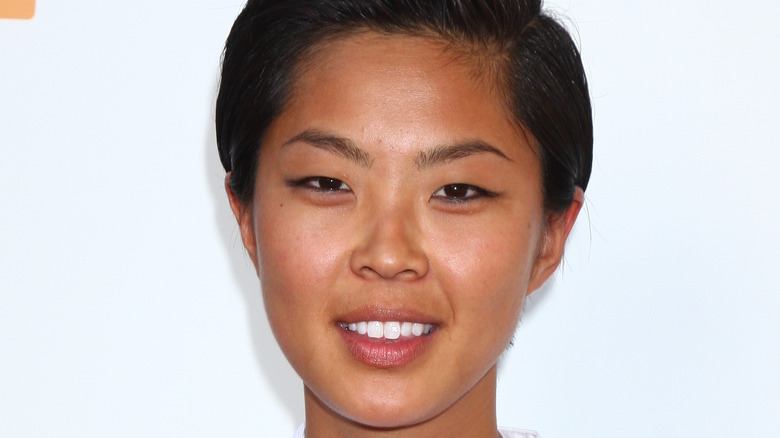 Kristen Kish smiling at event