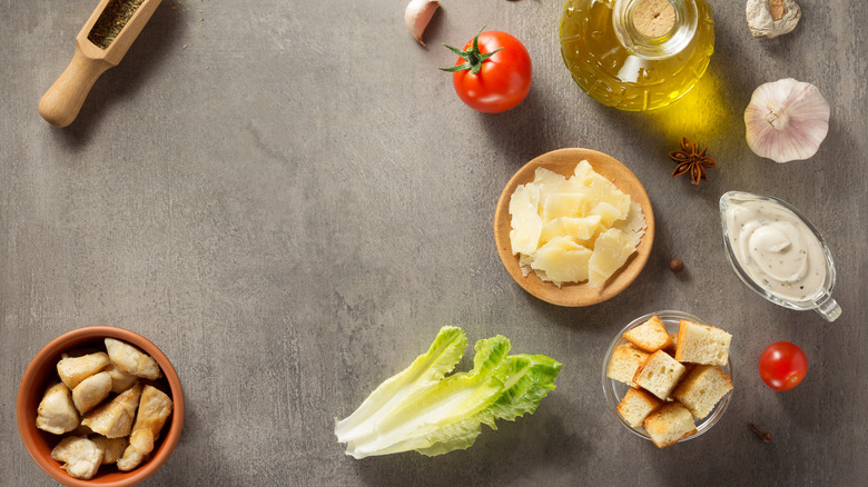 Salad ingredients