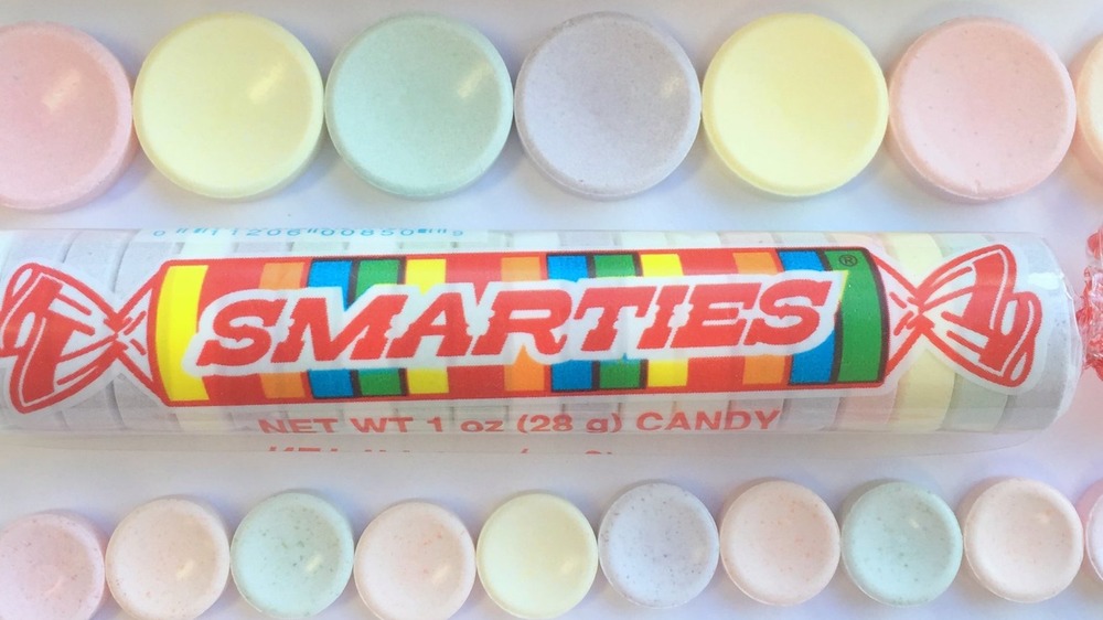 Smarties original candy roll