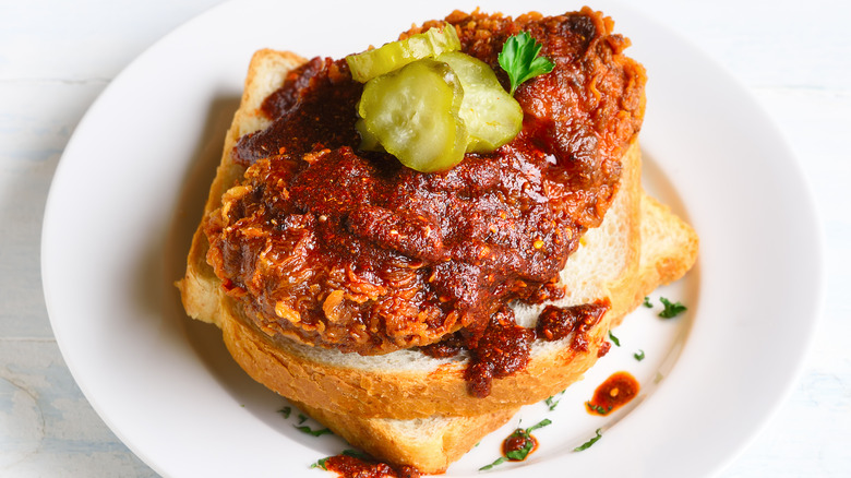 Nashville hot chicken