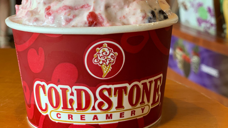 Cold Stone sundae