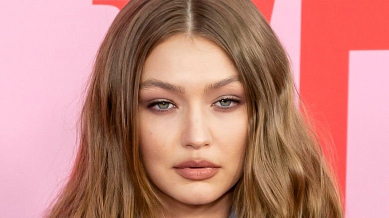 Gigi Hadid attending fashion event