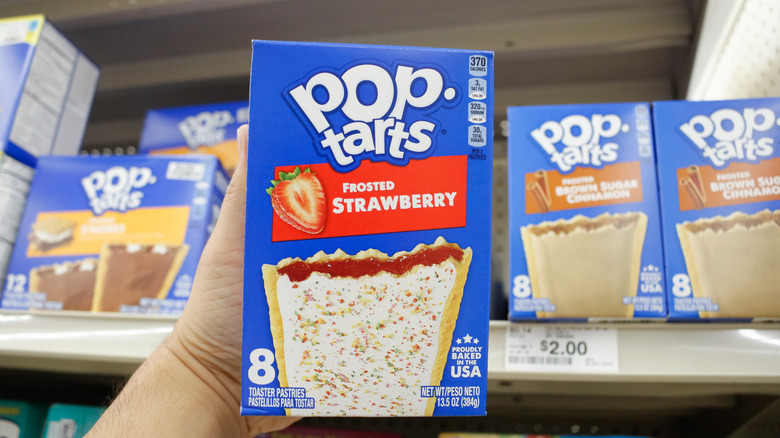 box of strawberry Pop-Tarts