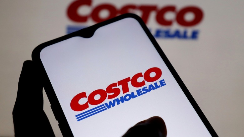 Costco logo on mobile phone