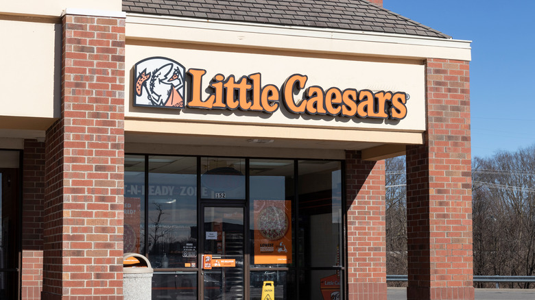 Outside of a Little Caesars