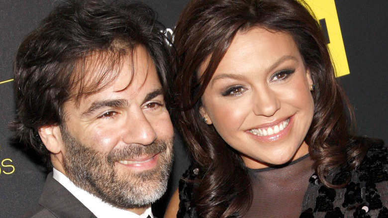 Rachael Ray and John Cusimano smiling