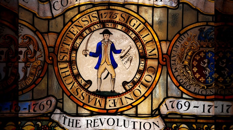 Revolution-era stained glass in Boston