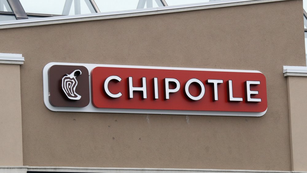 Chipotle signage