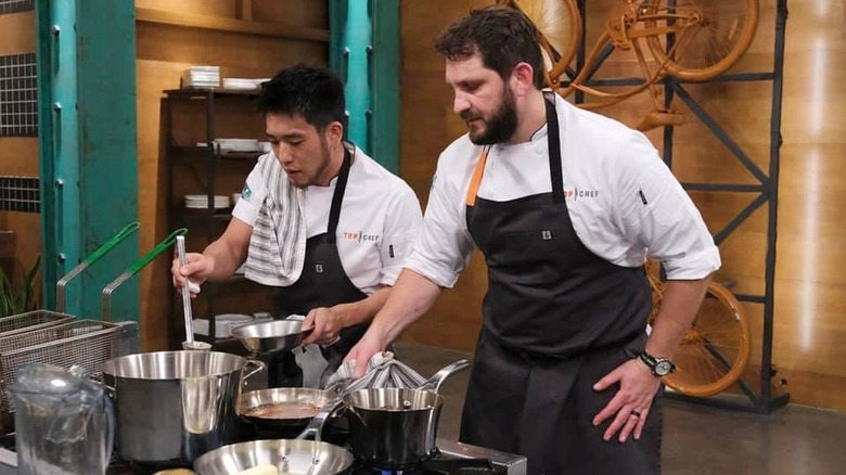 Top Chef cooking 