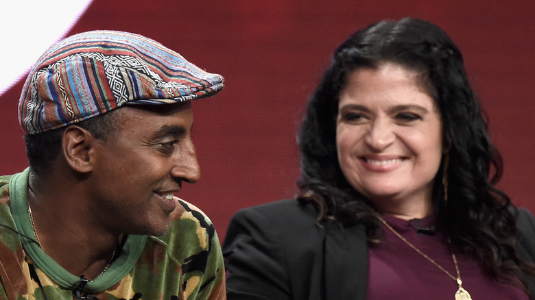 Marcus Samuelsson and Alex Guarnaschelli 