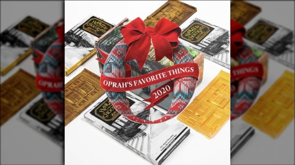 Golden Brownstone chocolate gift set on Oprah's list