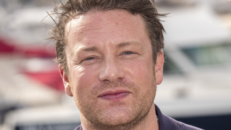 Close up of Jamie Oliver
