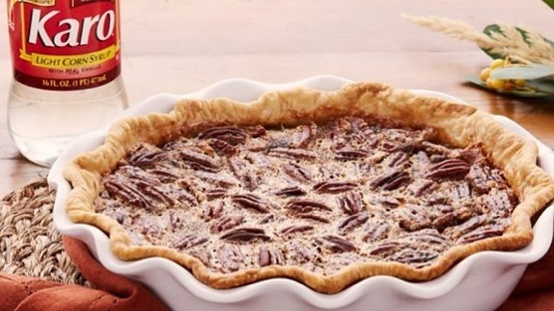 pecan pie and Karo light corn syrup