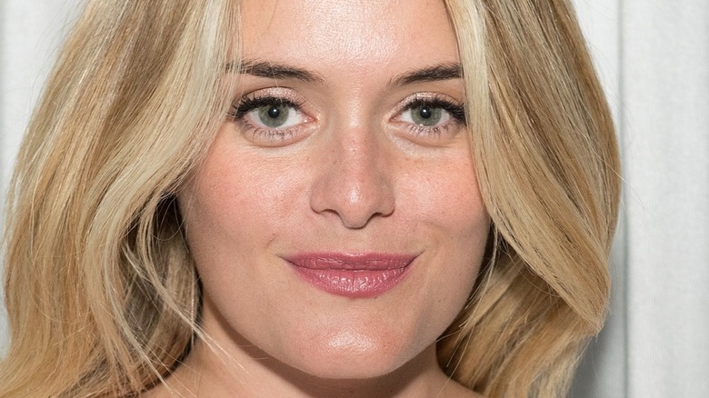 Daphne Oz smiles