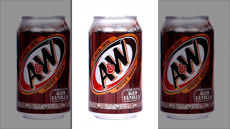 can of A&W Root Beer